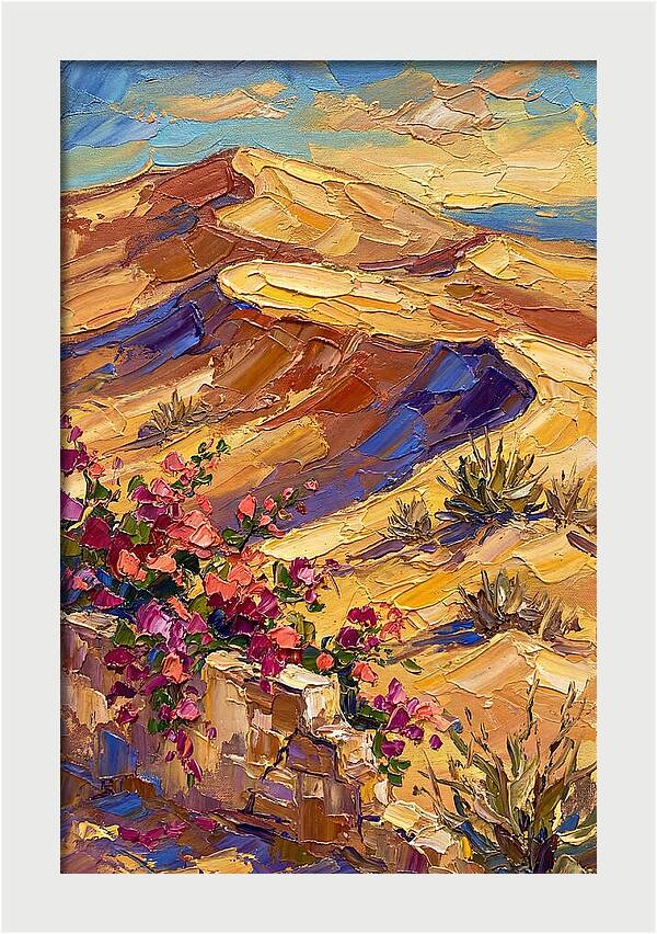 Golden Dunes Under Mediterranean Sky