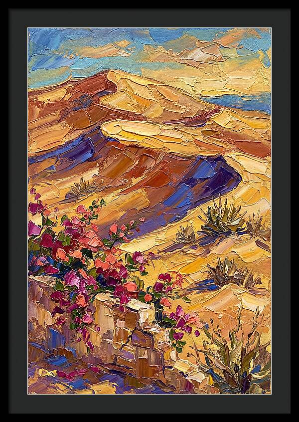 Golden Dunes Under Mediterranean Sky