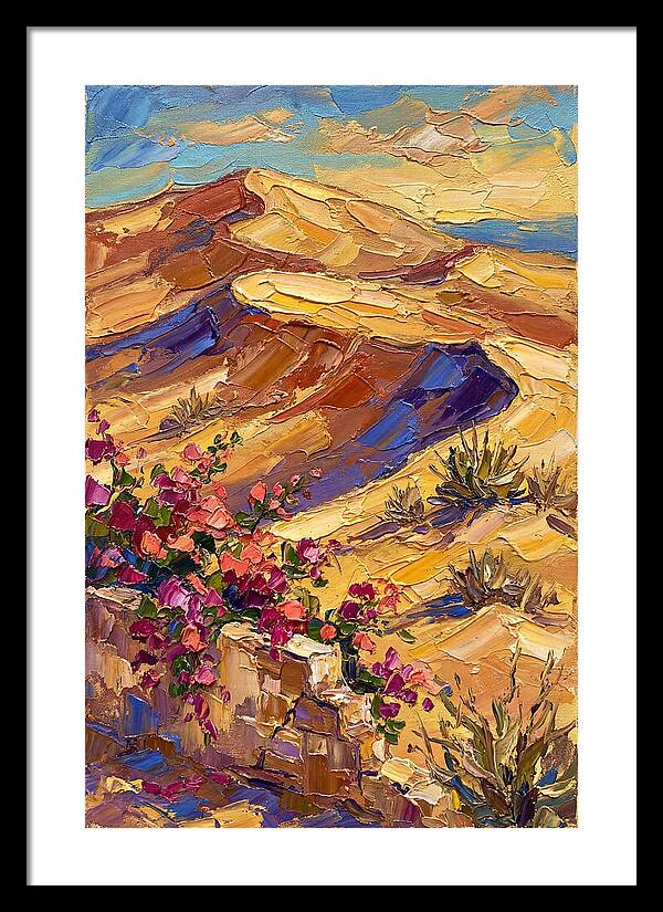 Golden Dunes Under Mediterranean Sky