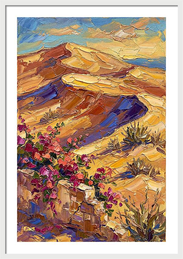 Golden Dunes Under Mediterranean Sky