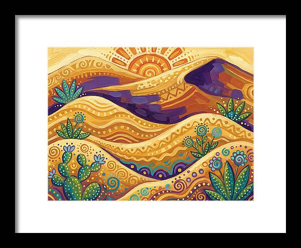 Golden Dunes Under The Sun