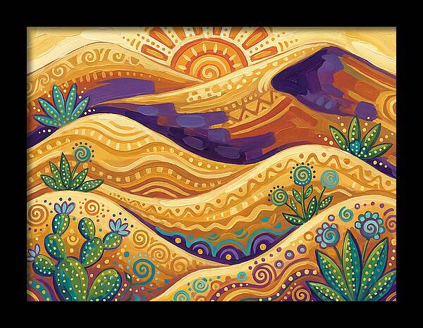 Golden Dunes Under The Sun