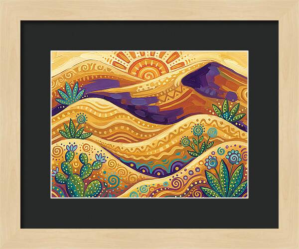 Golden Dunes Under The Sun