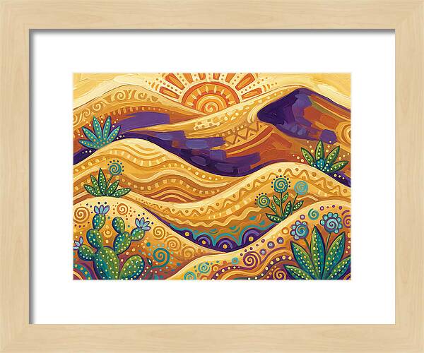 Golden Dunes Under The Sun