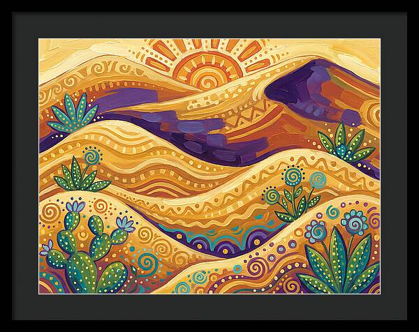 Golden Dunes Under The Sun