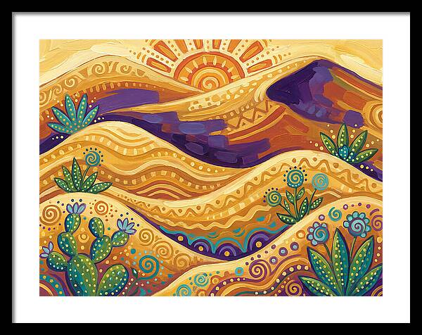 Golden Dunes Under The Sun