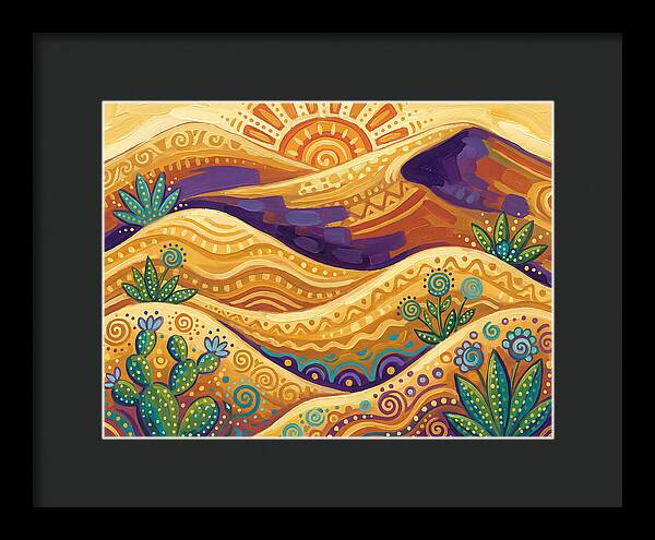 Golden Dunes Under The Sun