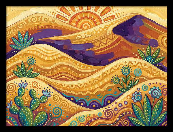 Golden Dunes Under The Sun