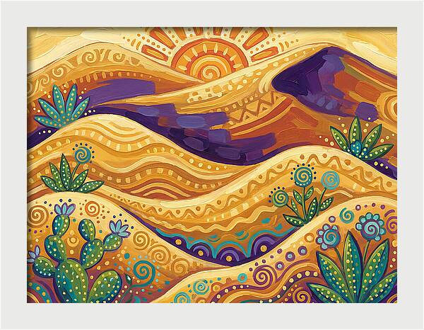 Golden Dunes Under The Sun