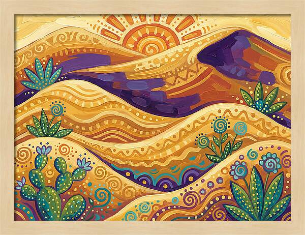 Golden Dunes Under The Sun