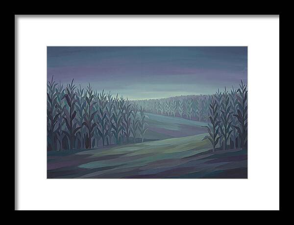 Golden Fields Beneath Twilight