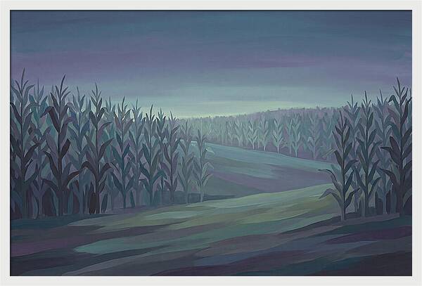 Golden Fields Beneath Twilight
