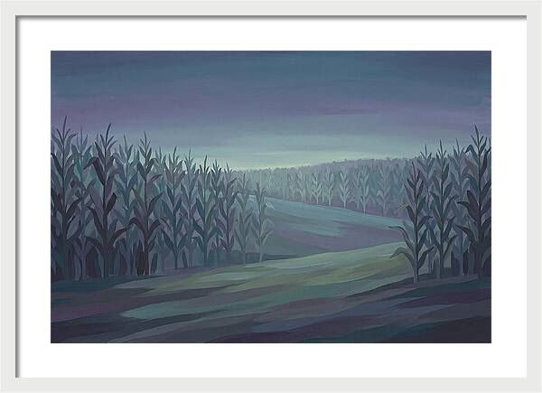Golden Fields Beneath Twilight