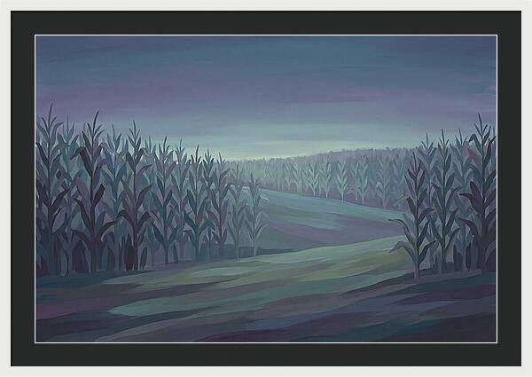 Golden Fields Beneath Twilight