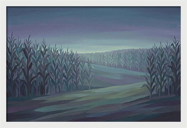 Golden Fields Beneath Twilight