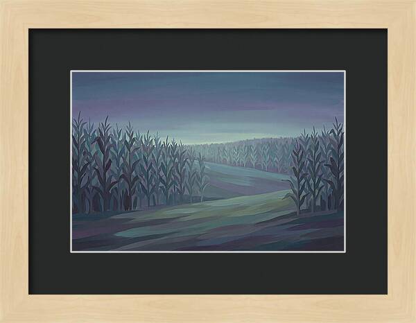 Golden Fields Beneath Twilight