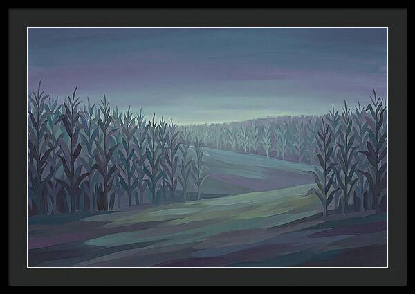 Golden Fields Beneath Twilight
