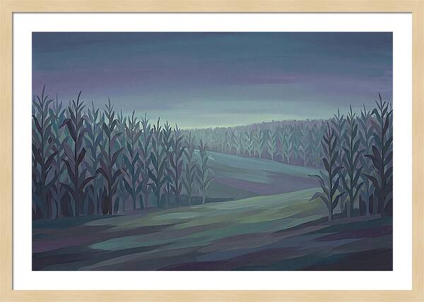 Golden Fields Beneath Twilight