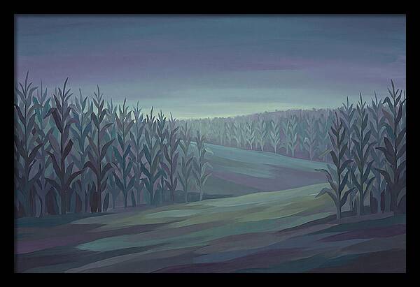 Golden Fields Beneath Twilight
