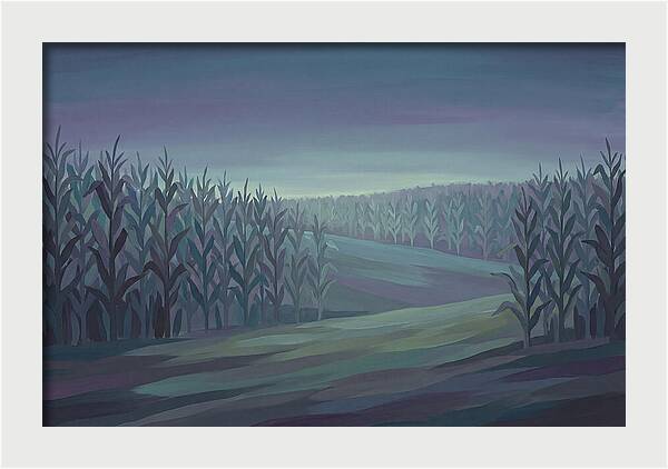 Golden Fields Beneath Twilight