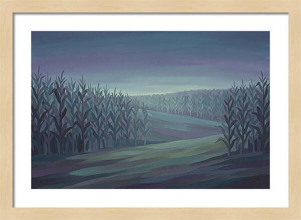 Golden Fields Beneath Twilight