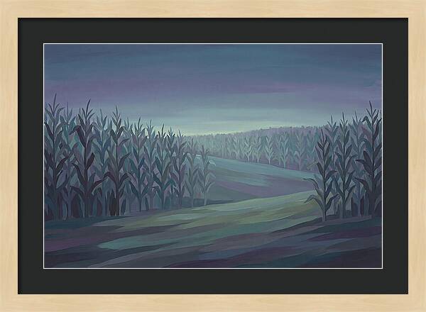 Golden Fields Beneath Twilight