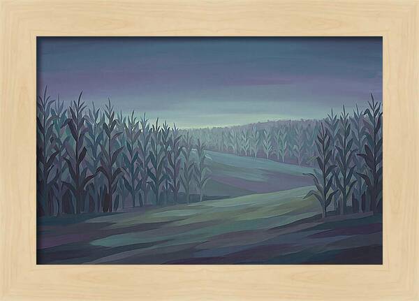 Golden Fields Beneath Twilight