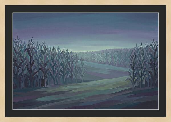 Golden Fields Beneath Twilight