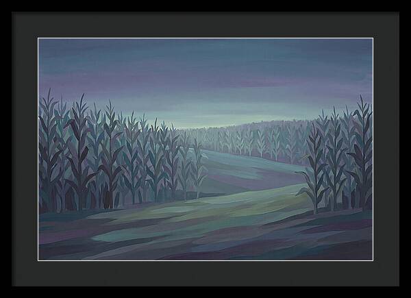 Golden Fields Beneath Twilight