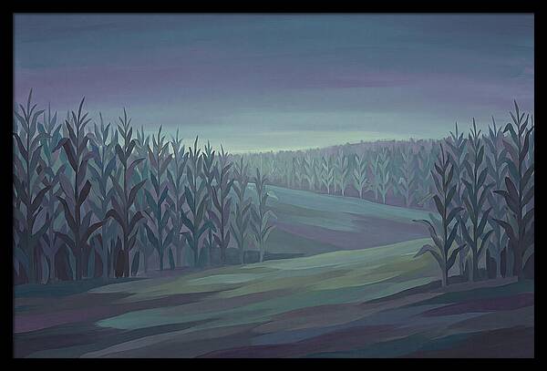 Golden Fields Beneath Twilight
