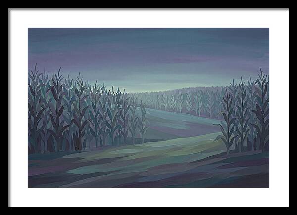 Golden Fields Beneath Twilight