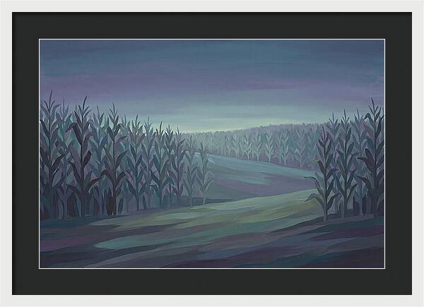 Golden Fields Beneath Twilight