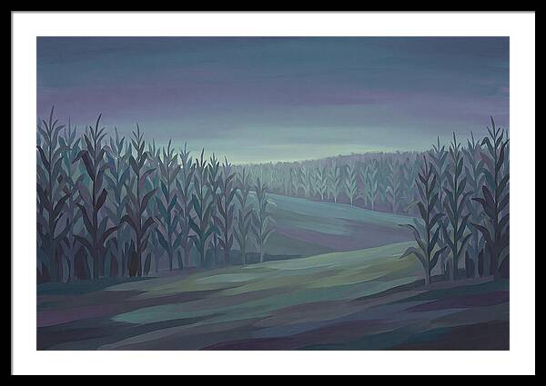 Golden Fields Beneath Twilight