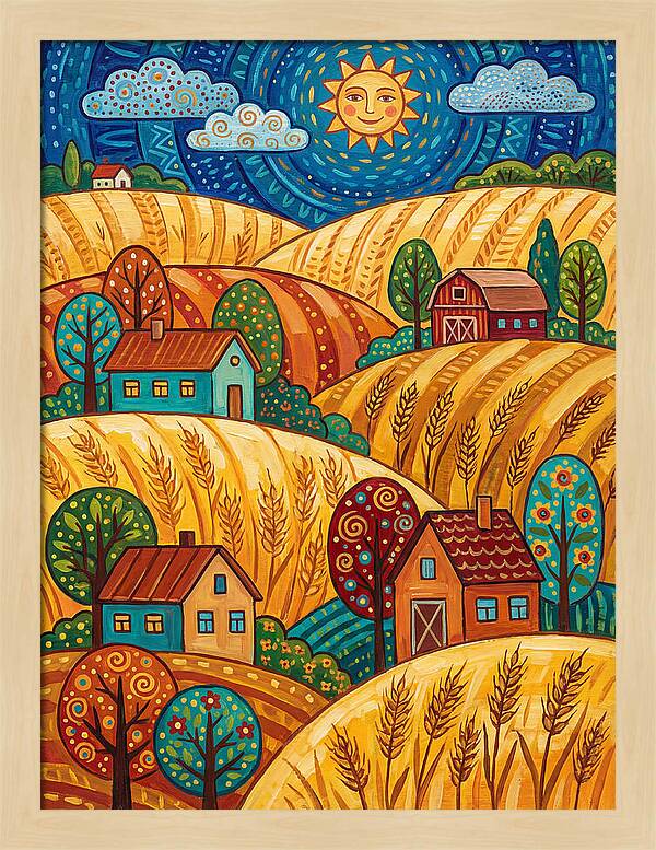Golden Fields Under The Sun