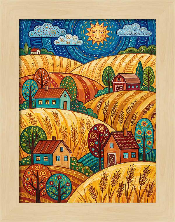 Golden Fields Under The Sun