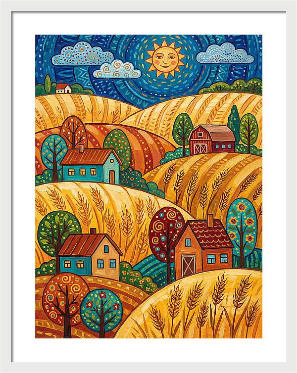 Golden Fields Under The Sun