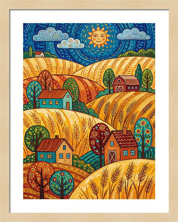 Golden Fields Under The Sun