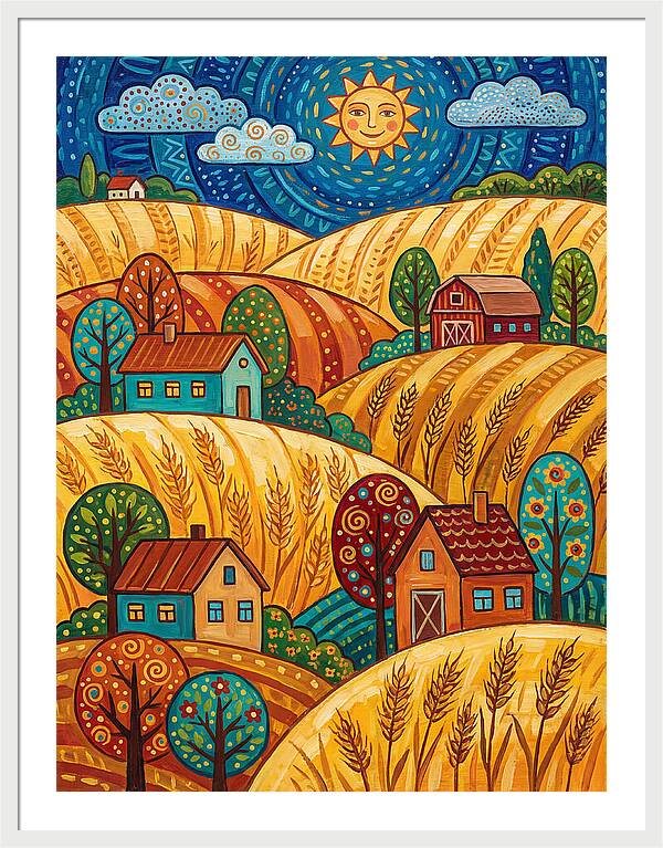 Golden Fields Under The Sun