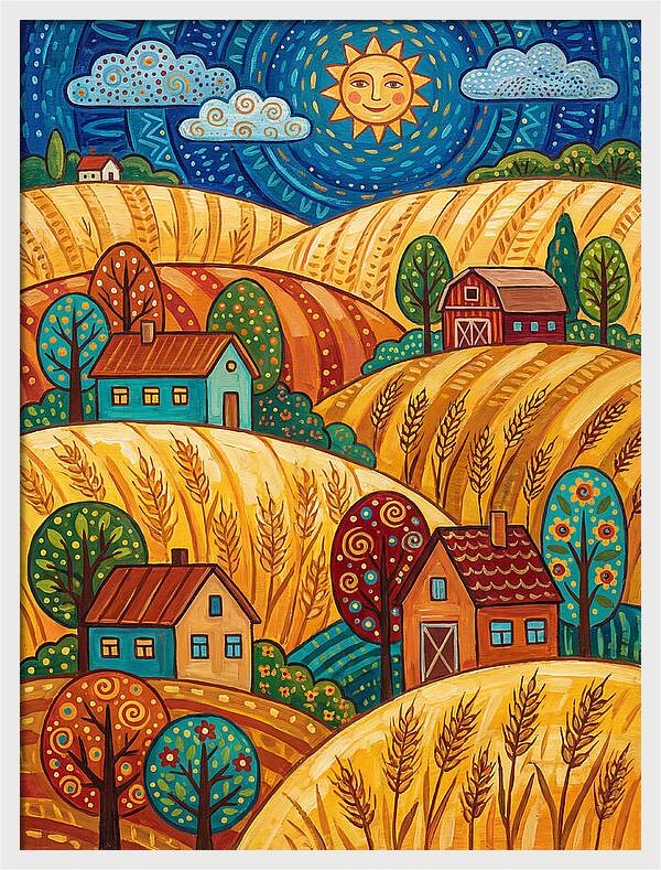 Golden Fields Under The Sun