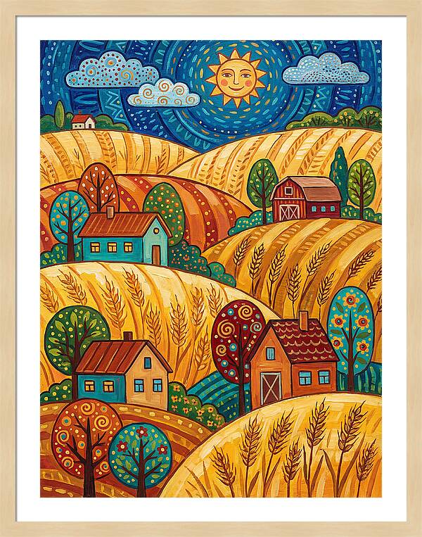Golden Fields Under The Sun