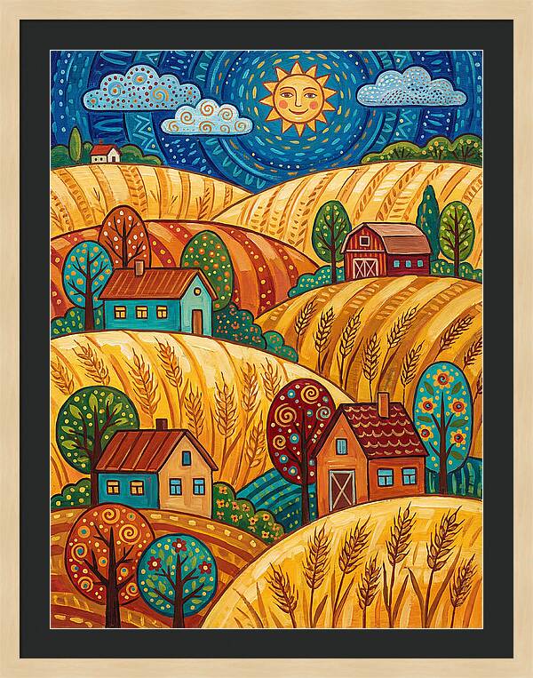 Golden Fields Under The Sun