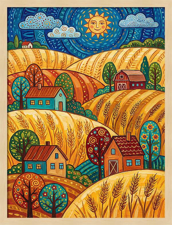 Golden Fields Under The Sun