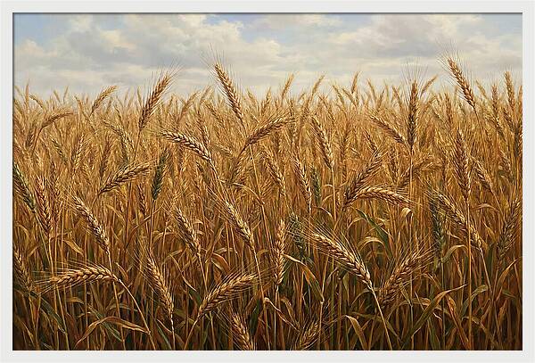 Golden Grain Field Serenity