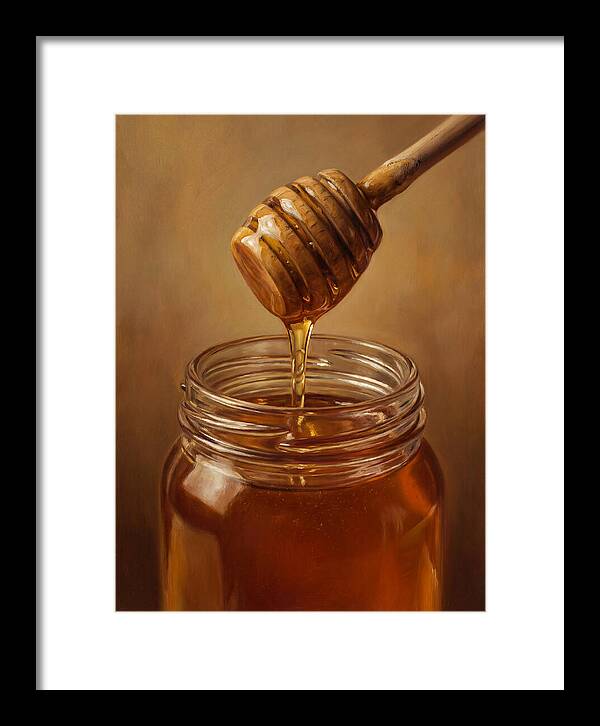 Golden Honey Dripping Elegance