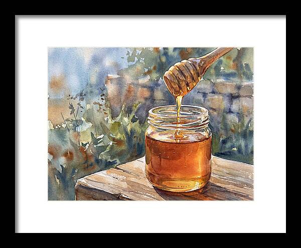 Golden Honey Jar Delight