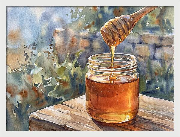 Golden Honey Jar Delight