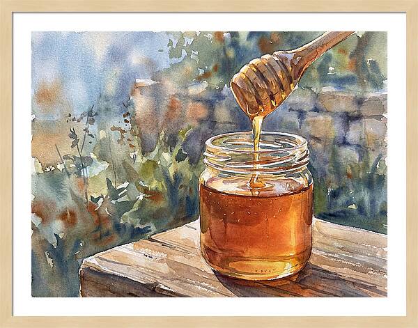 Golden Honey Jar Delight
