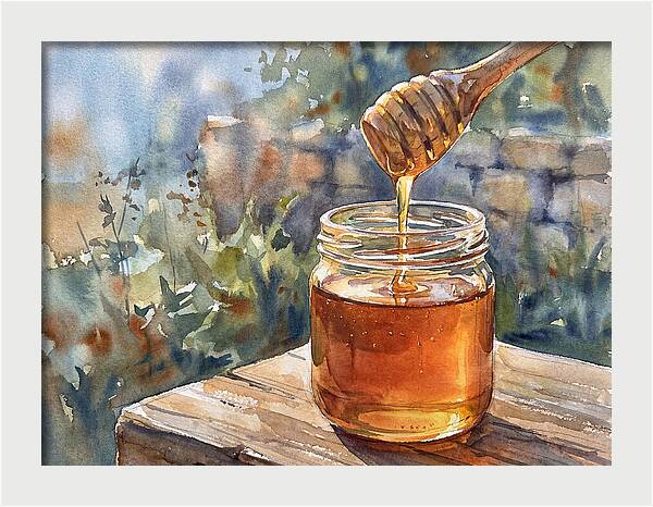 Golden Honey Jar Delight