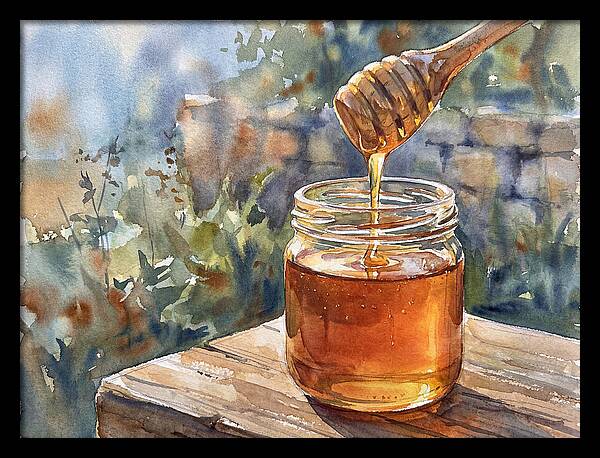 Golden Honey Jar Delight