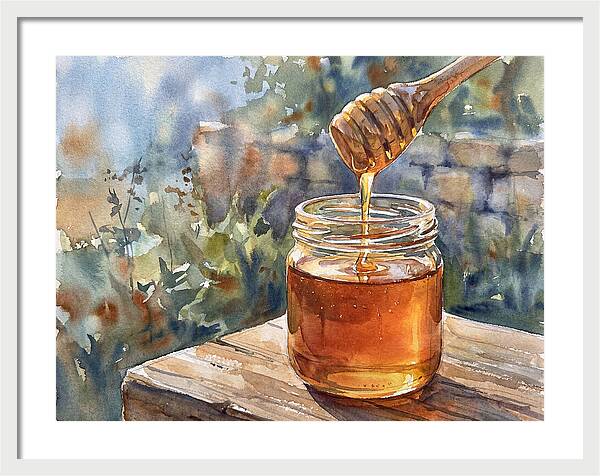 Golden Honey Jar Delight